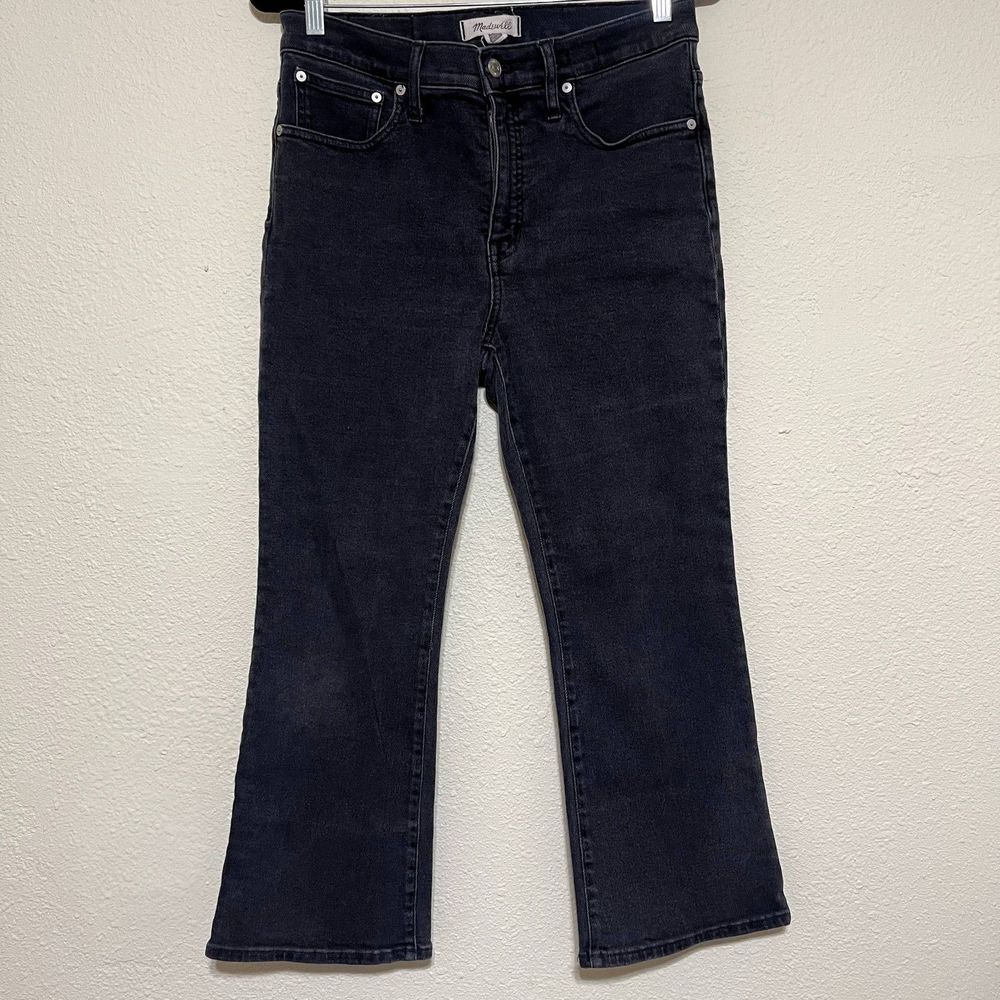 Madewell Black Bootcut Jeans